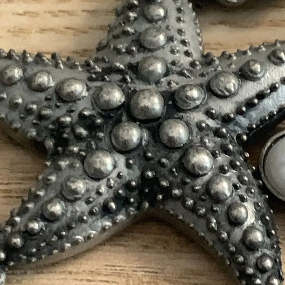 Cookie‎ Lee Ocean Themed Statement Costume Jewelry Necklace Starfish Shells
